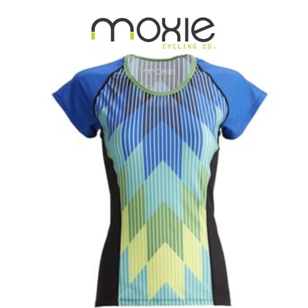 Moxie Cycling Summit Color Block Tee
